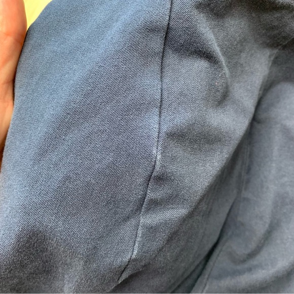 Everlane Blue Curvy Fit Slim Leg Trouser Pants - Picture 9 of 9